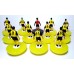 Subbuteo Andrew Table Soccer AEK Athens 1982-83 on Classic Hasbro Bases